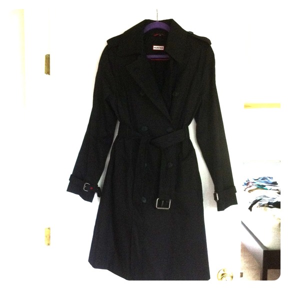 Hunter Outerwear - Hunter long trench coat!