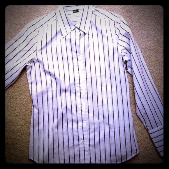 ❌SOLD❌J Crew Laura Femme Fit White/Brown