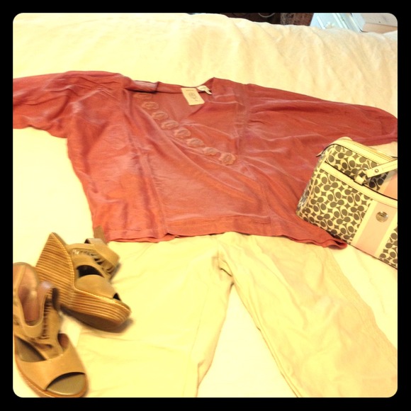 REDUCED! Boho chic top from Anthropologie