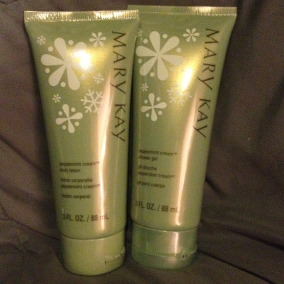 Peppermint cream & ginger spice shower gel!