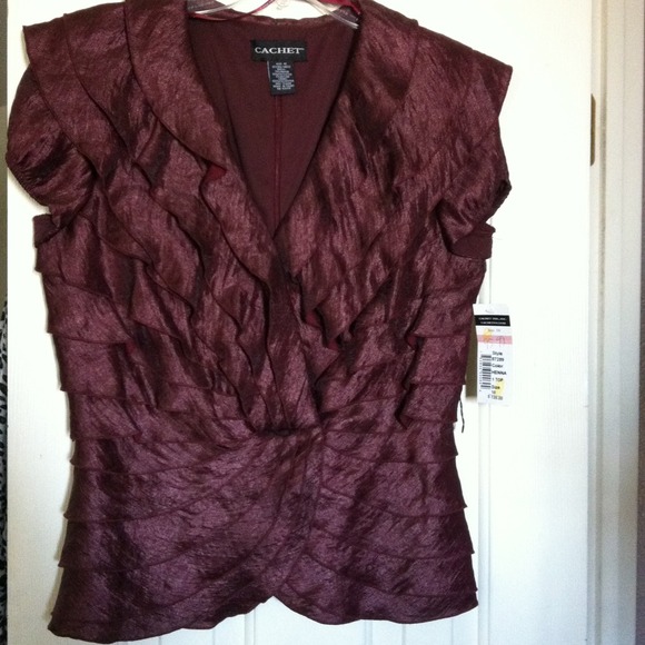 Absolutely Stunning Cachet Top - New w Tag