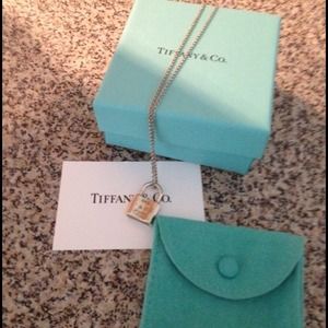 Tiffany & Co. 1837.  Necklace and lock pendant