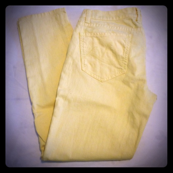 ❌SOLD❌ Yellow Skinny jeans