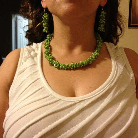 Necklace & earrings!