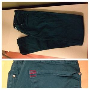 Colored skinny jeans
