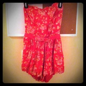 Coral romper