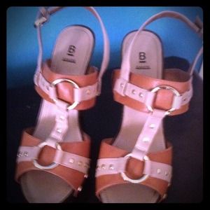 Nice summer, leather heel