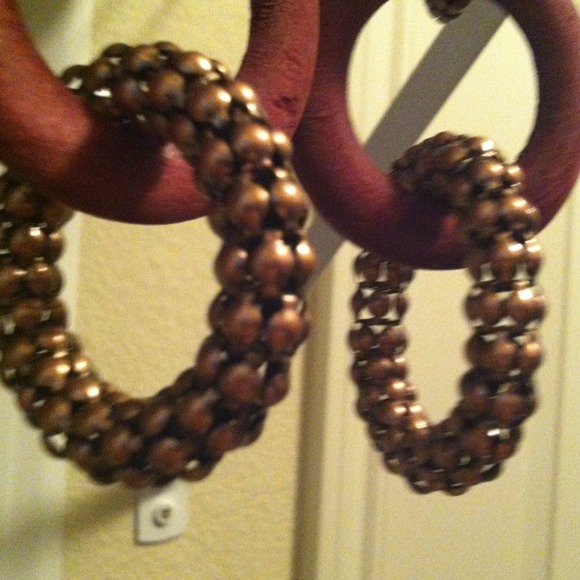 Unique retro earrings - Picture 3 of 3