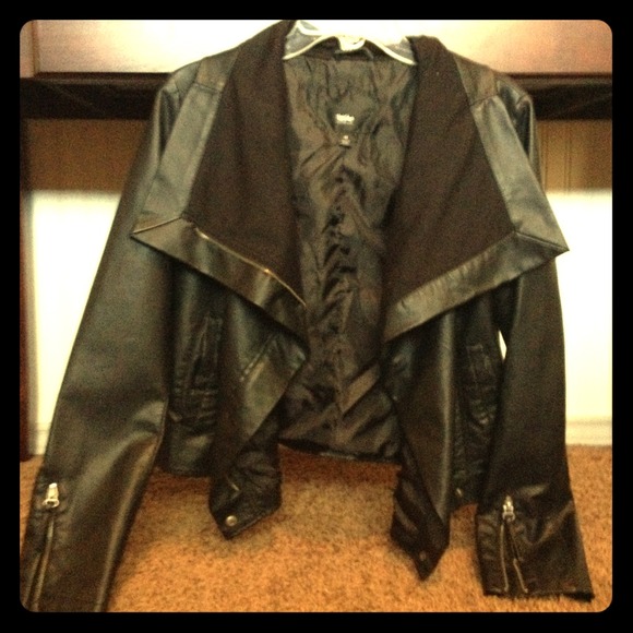 Reserved Faux leather jacket