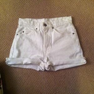 High waisted shorts