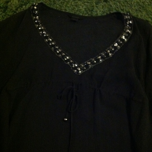 Sheer Circle Top from Express - Picture 2 of 4