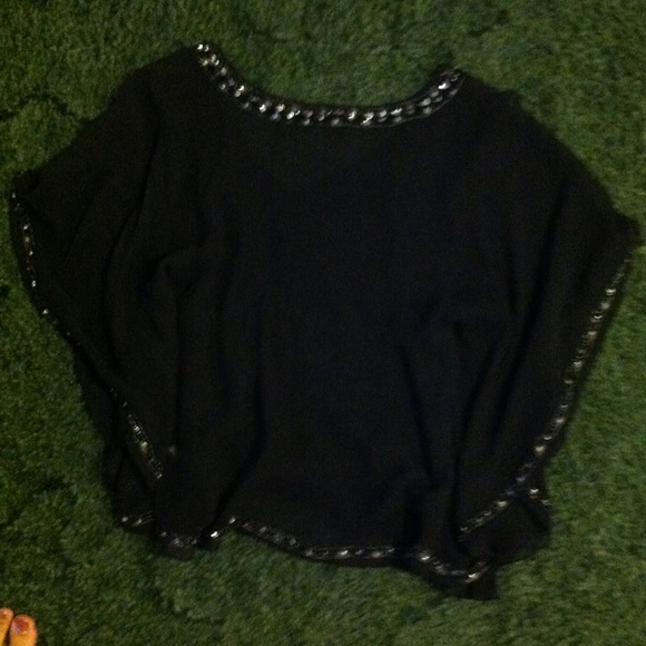 Sheer Circle Top from Express - Picture 3 of 4