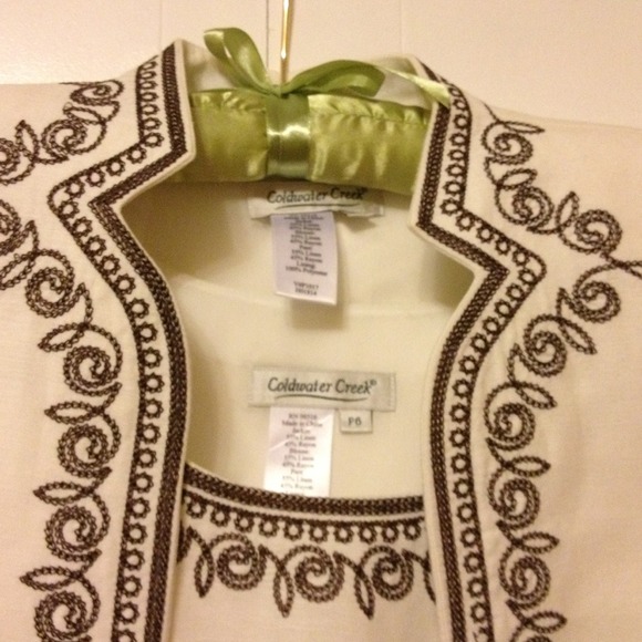 Embroidered shell and jacket - Picture 2 of 2
