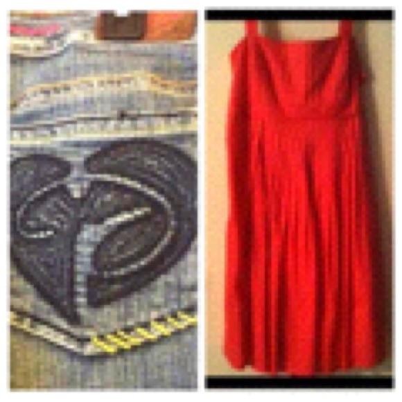 RESERVED! Jessica Simpson Princy jeans & dress