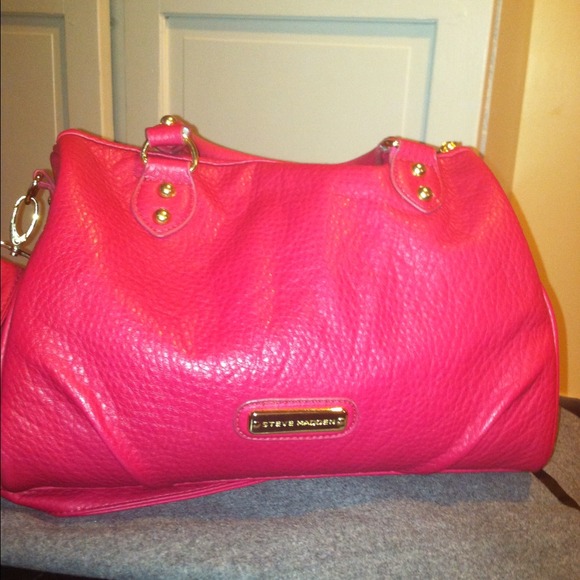 **Sold** Hot pink Steve madden purse