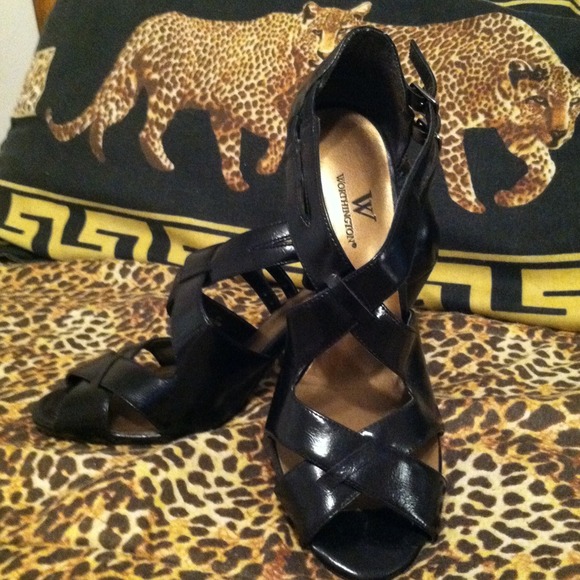 Worthington strappy heels - Picture 1 of 4