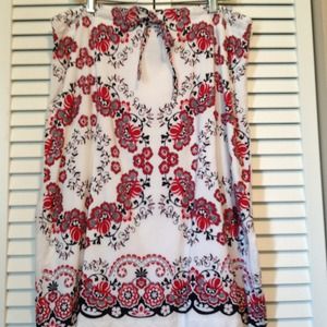 Bundled-Ann Taylor Handkerchief inspired skirt