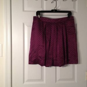 Purple skirt with stars