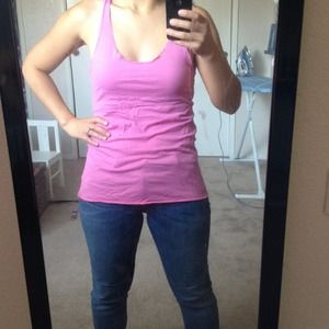 SOLD!!! Pink Racer back tank