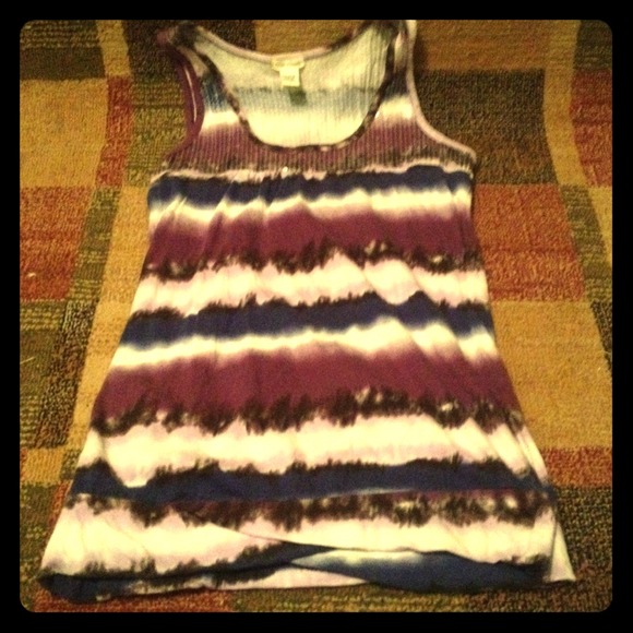 Tye dye tank