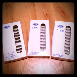 ❤🌟RESERVED FOR POONANA6🌟❤ 3 boxes of lashes