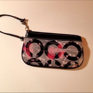 Coach inspired wristlet