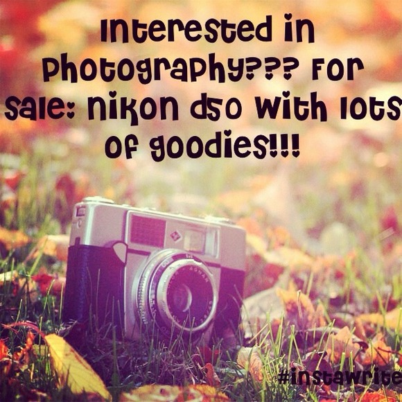REDUCED! Nikon D50 w/accessories-NO TRADES