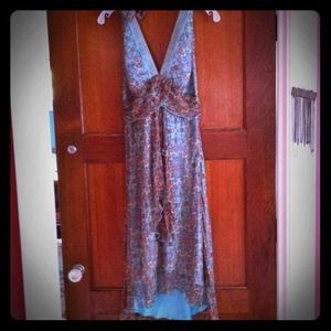 Beautiful multicolored cocktail dress