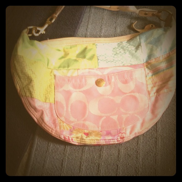 Authentic coach purse