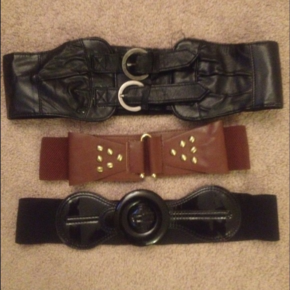 ***SOLD***Belts, one for $2 or all three for $5