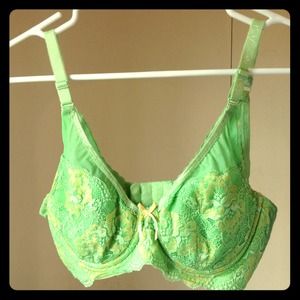 Hand-made bra from a chic boutique in South Korea.