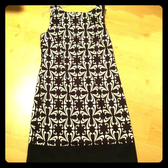 Chocolate Brown & White Sunday Dress!