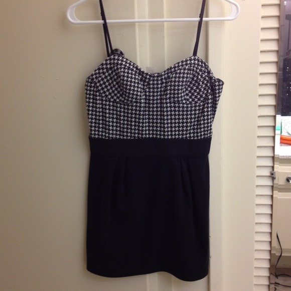 Houndstooth dress