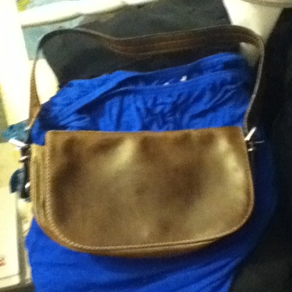 Brown hand bag nine west