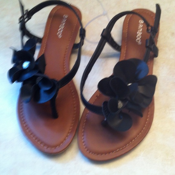 Black sandals