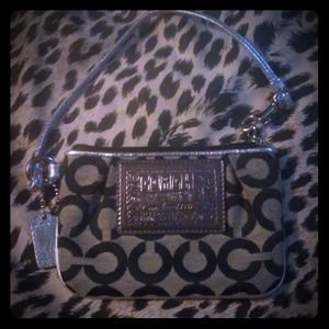 * Reserved* Authentic coach poppy wristlet