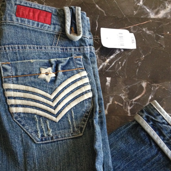 NWT Denim capris