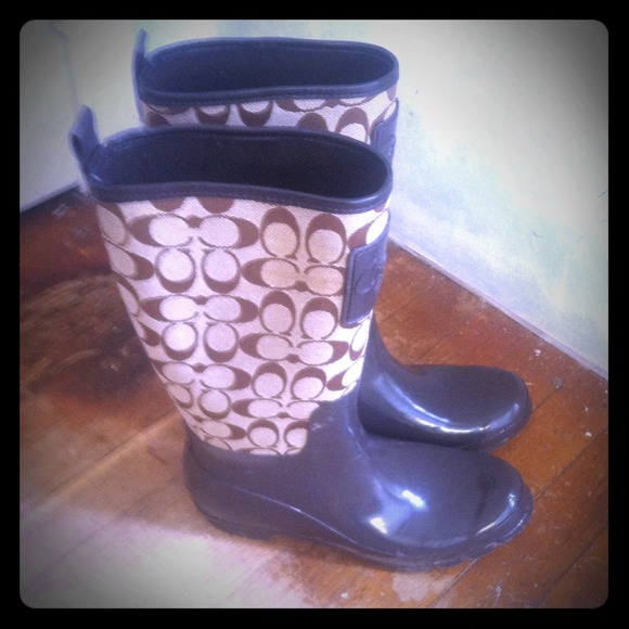 Coach Rain Boots