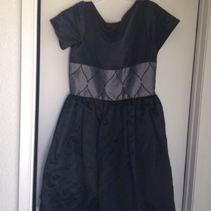 Black and grey Vintage inspired dress