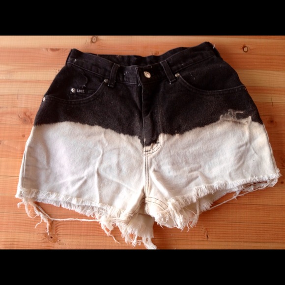 RESERVED** Hight waist black denim shorts