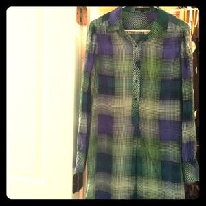 Large BCBG silk dress