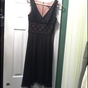 ✨SOLD✨Black n lace Evening Dress...