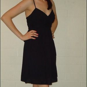 ♦♦SOLD IN BUNDLE!♦♦Black Eyelet Summer Dress