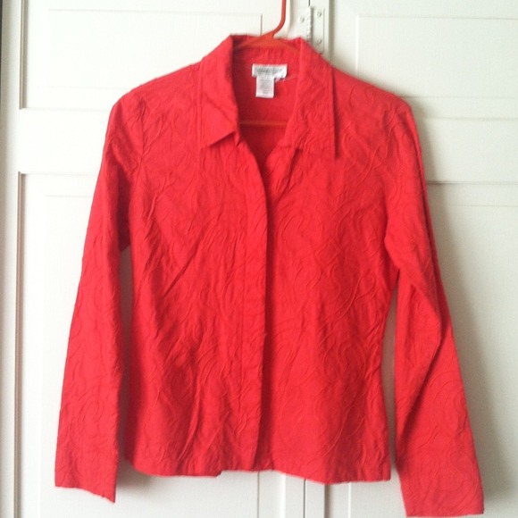 Beautiful embroidered Coldwater Creek blouse