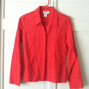 Beautiful embroidered Coldwater Creek blouse