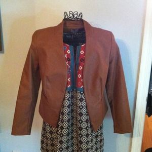 Jackets & Blazers - 👆NEW👆 super soft leather-like cognac/light brown Jackets & Blazers - 👆NEW👆 super soft leather-like cognac/light brown