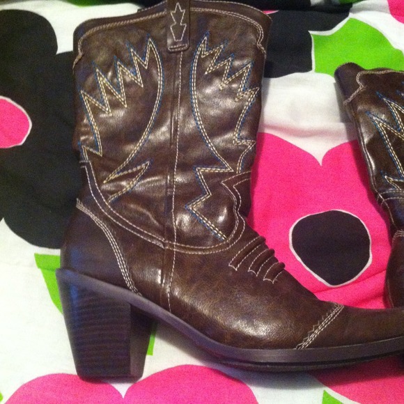 Brown Cowboy Boots