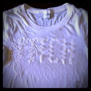 Cotton White Short Sleeve Top