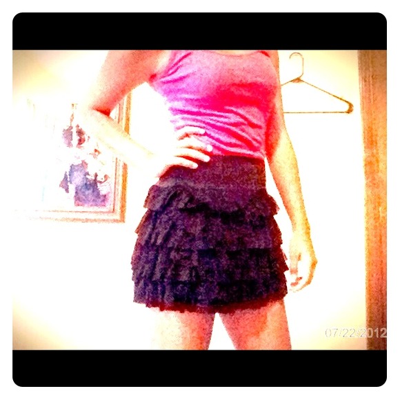 Black skirt