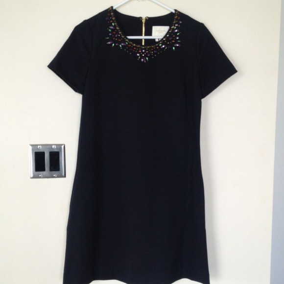 Kate Spade Navy Blue Studded Dress